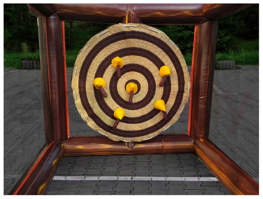 Inflatable Axe Throwing rentals in Maine, New Hampshire and